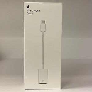 COPY - Brand new in box.  Apple USB-C to USB Adapter.